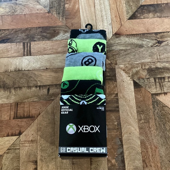 Bioworld Underwear & Socks Xbox Crew Socks Nwt Poshmark
